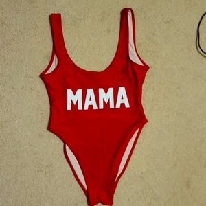 MAMA one piece bikini